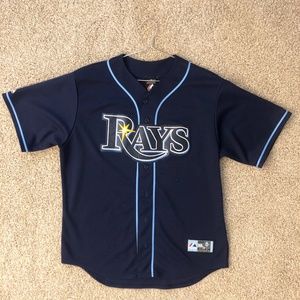 Majestic | Navy Tampa Bay Rays Jersey [Large]